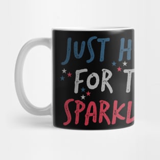 Just Here For The Sparklers Mug